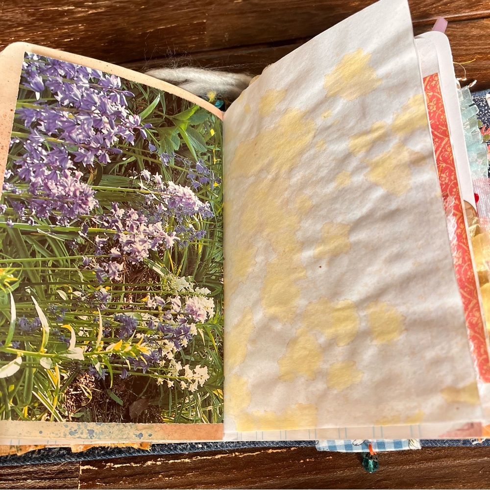 Junk Journal Vintage Cottagecore Country Granny Floral Flowers Decorated 3 Sig - Picture 11 of 16
